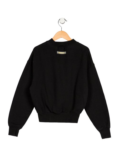 Essentials - Fear of God Essentials - Fear of God Girls' Cotton Crewneck Sweater