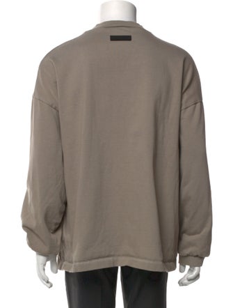 Essentials - Fear of God Graphic Print Crew Neck Sweatshirt