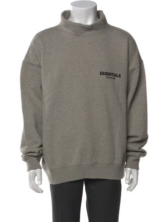 Essentials - Fear of God Graphic Print Turtleneck Sweatshirt