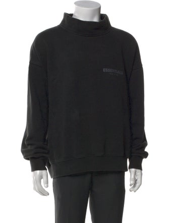 Essentials - Fear of God Graphic Print Turtleneck Sweatshirt