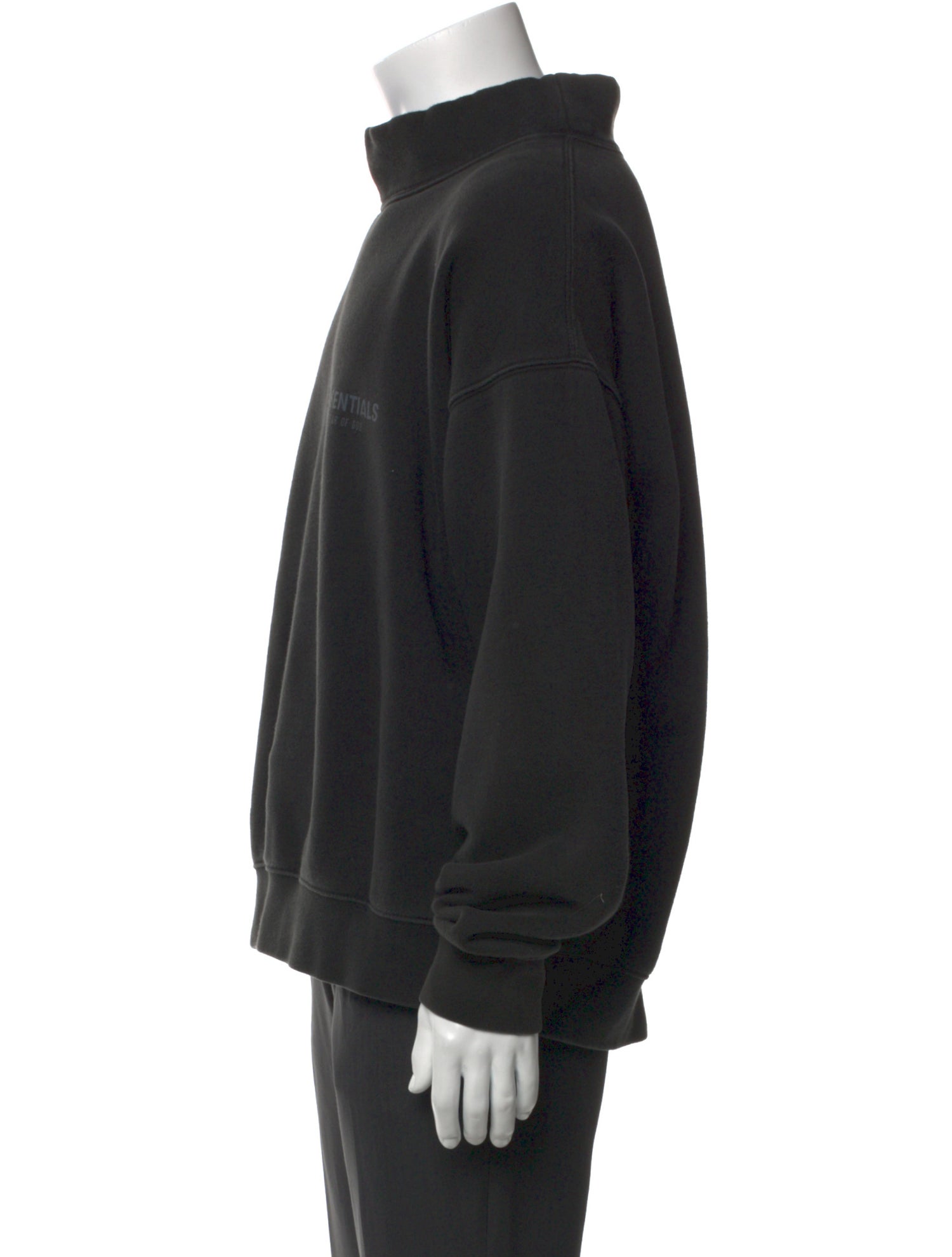 Essentials - Fear of God Graphic Print Turtleneck Sweatshirt