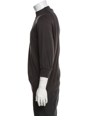 Essentials - Fear of God Graphic Print Mock Neck Sweatshirt