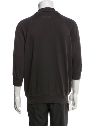Essentials - Fear of God Graphic Print Mock Neck Sweatshirt