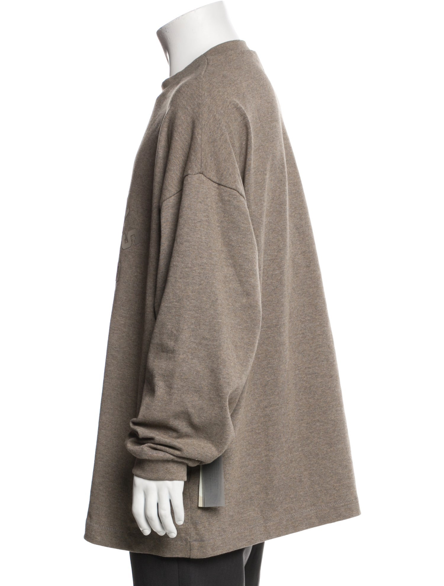 Essentials - Fear of God Graphic Print Crew Neck Henley w/ Tags