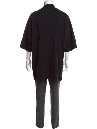 Essentials - Fear of God Graphic Print Mock Neck T-Shirt