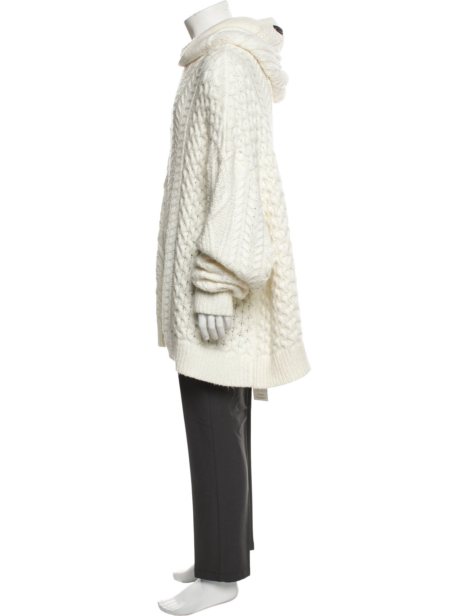 Essentials - Fear of God 2023 Oversized Cable Knit Hoodie