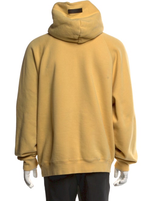 Essentials - Fear of God Graphic Print V-Neck Hoodie