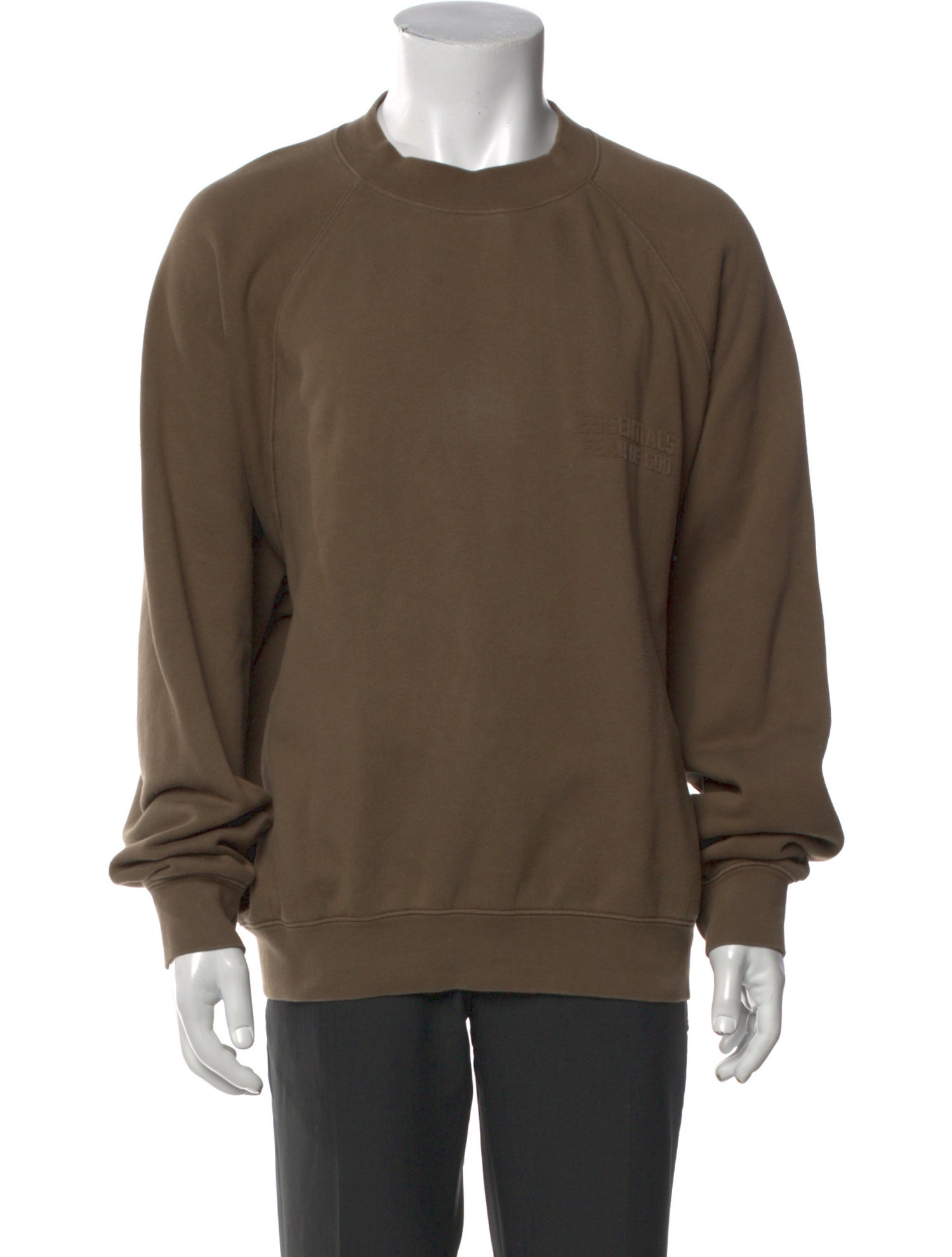 Essentials - Fear of God Crew Neck Long Sleeve Sweatshirt