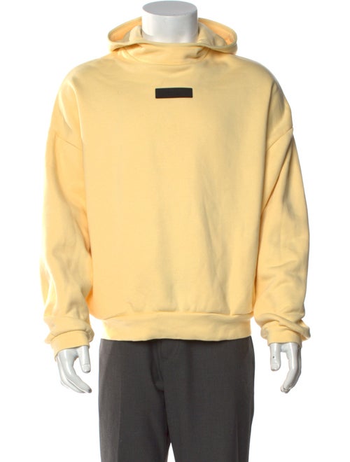 Essentials - Fear of God Graphic Print Mock Neck Hoodie