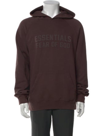 Essentials - Fear of God Graphic Print Crew Neck Hoodie