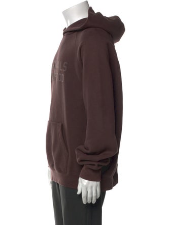 Essentials - Fear of God Graphic Print Crew Neck Hoodie