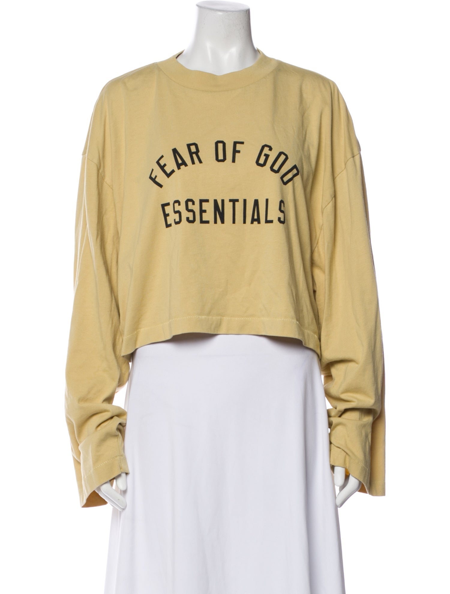 Essentials - Fear of God Graphic Print Crew Neck Sweatshirt