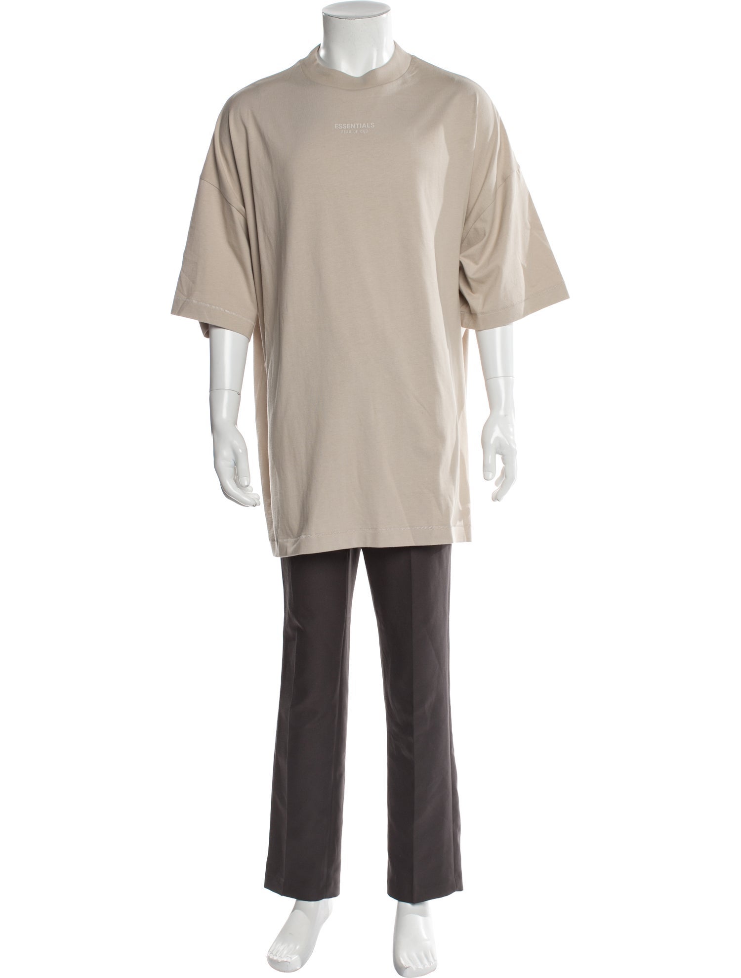 Essentials - Fear of God Open Front Short Sleeve T-Shirt