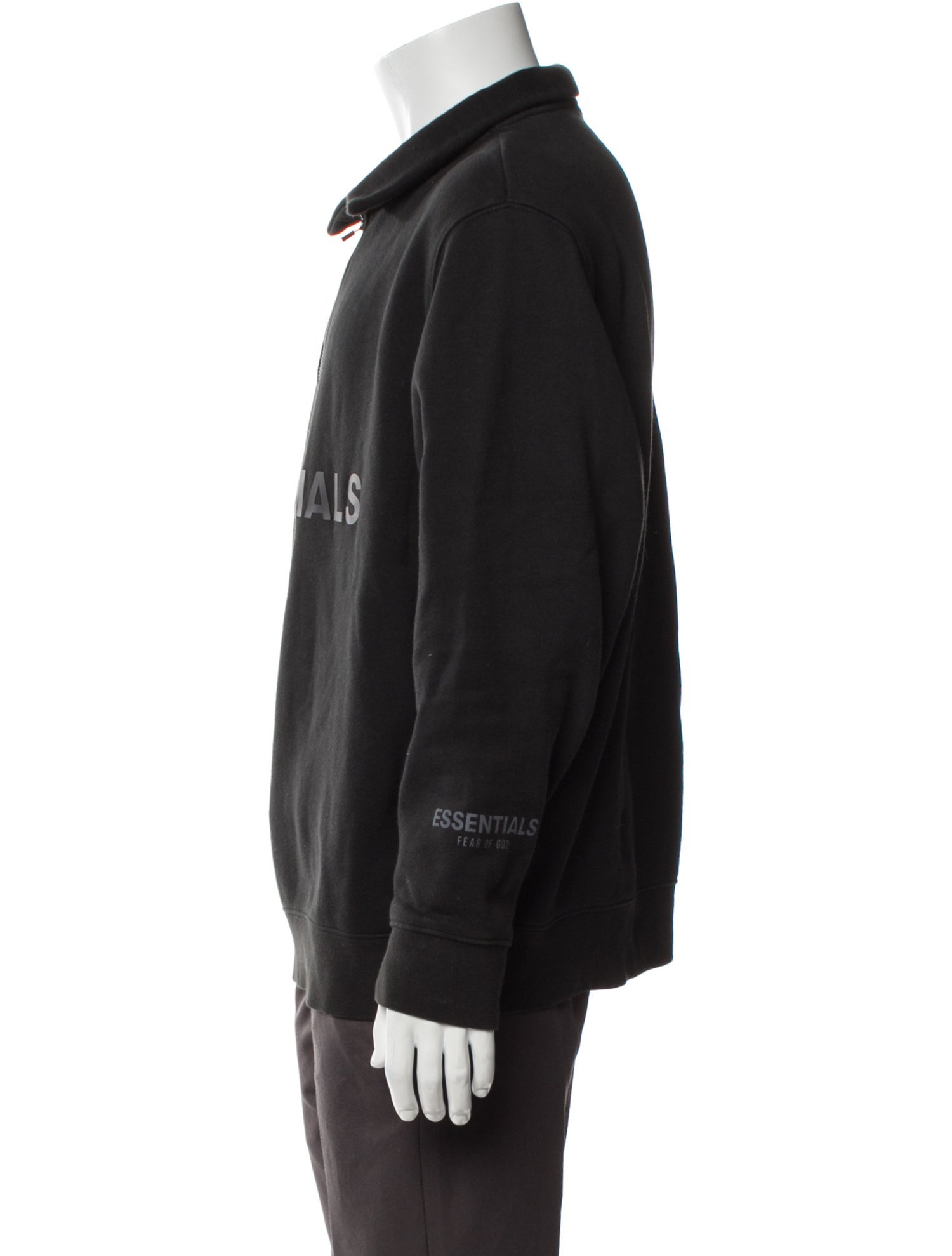 Essentials - Fear of God Graphic Print Collar Sweatshirt