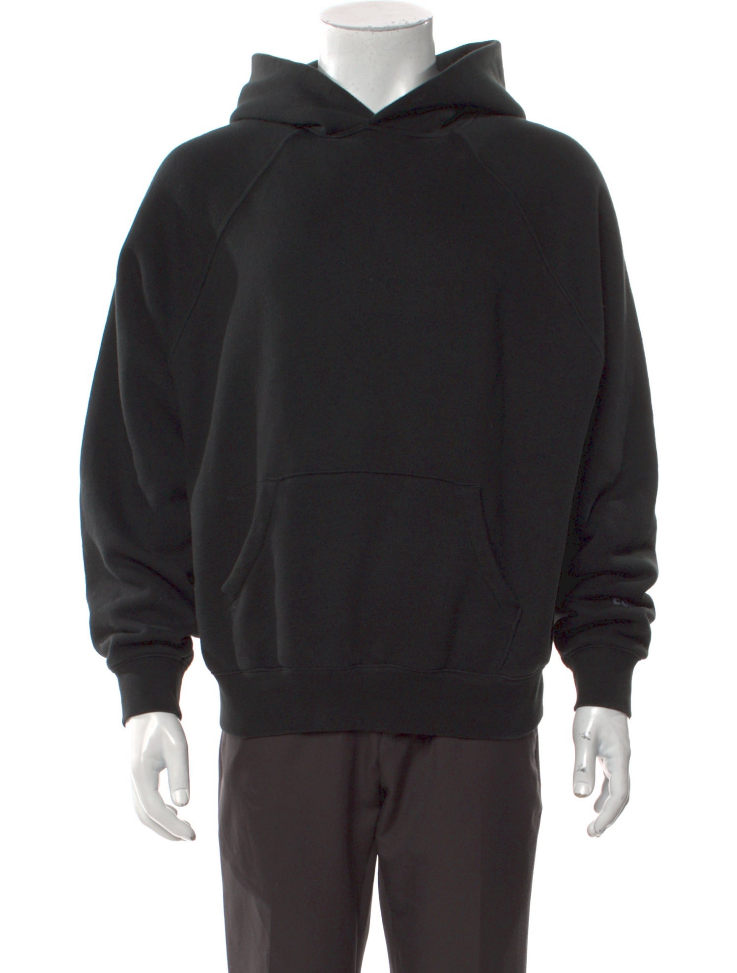 Essentials - Fear of God Logo Reflective Crew Neck Hoodie
