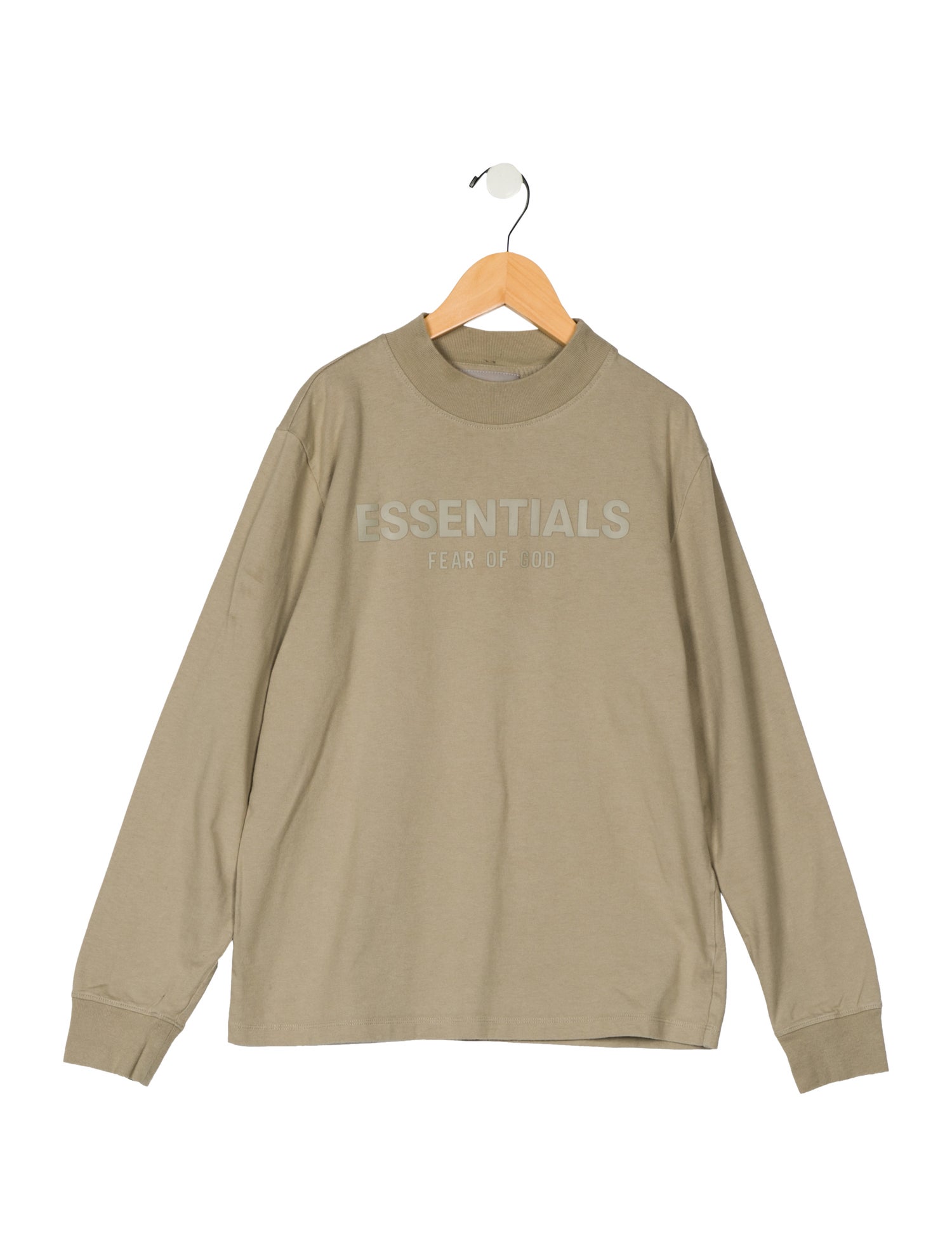 Essentials - Fear of God Boys Solid Long Sleeve Shirt