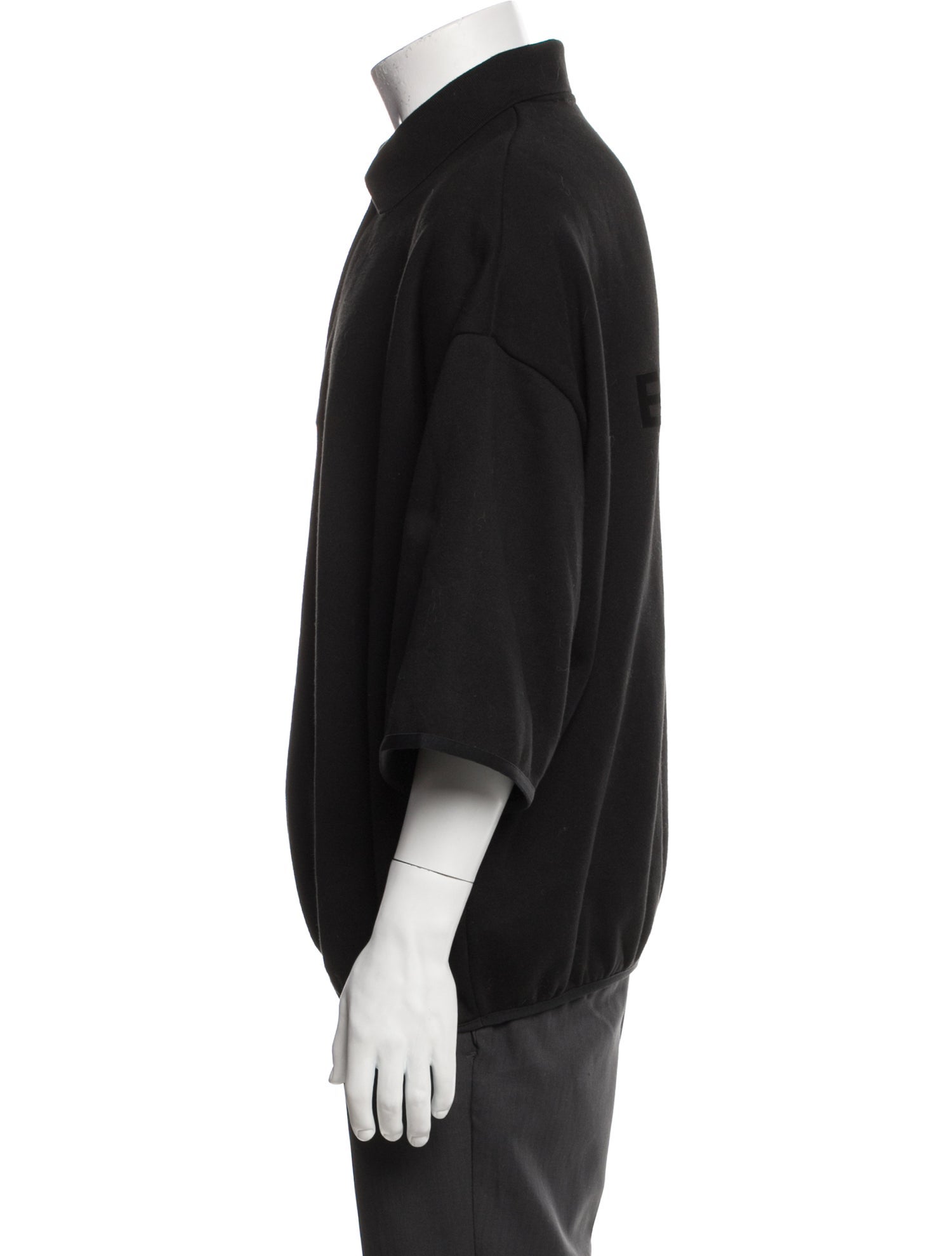 Essentials - Fear of God Turtleneck Three-Quarter Sleeve Polo Shirt