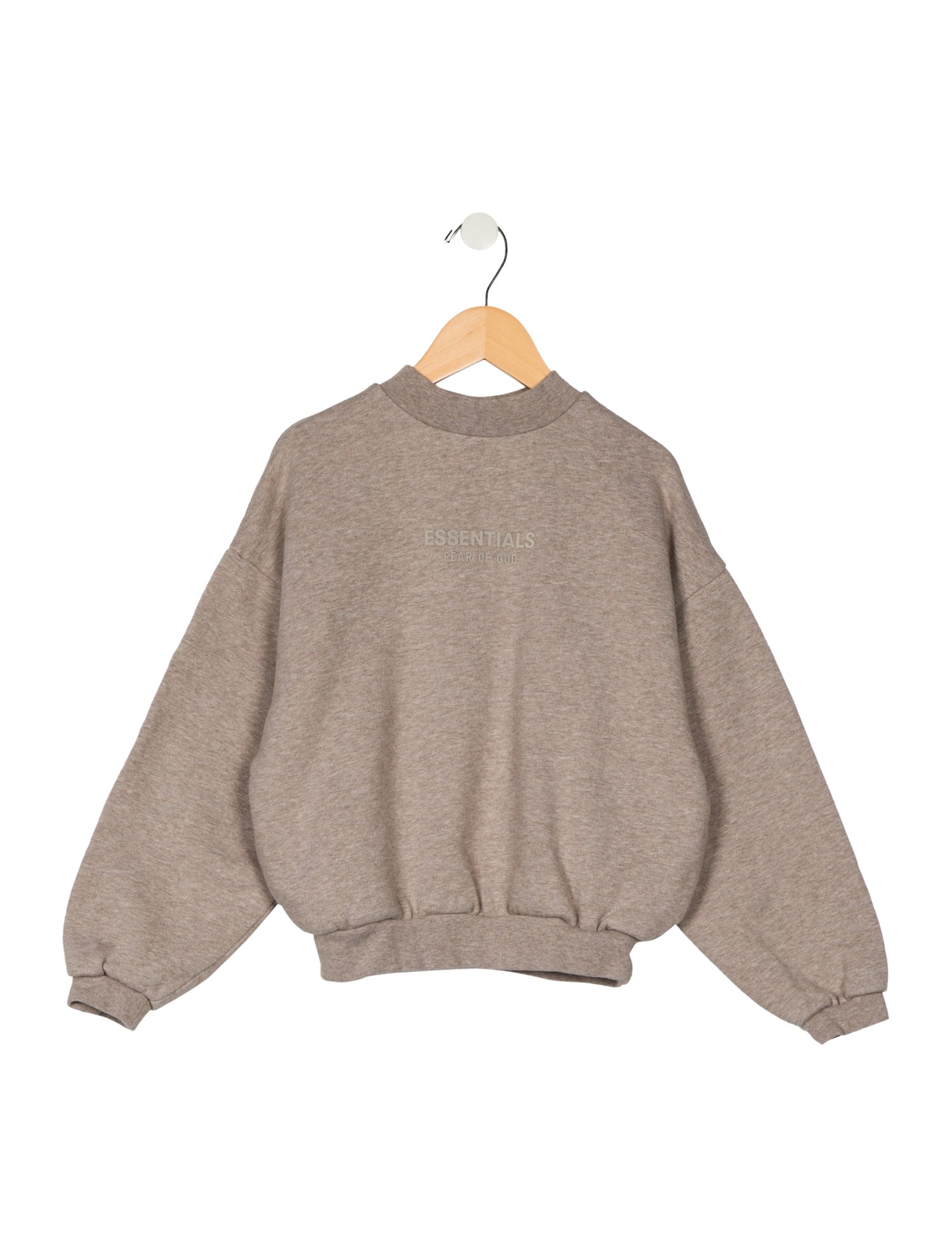 Essentials - Fear of God Boys Long Sleeve Logo Print Sweatshirt