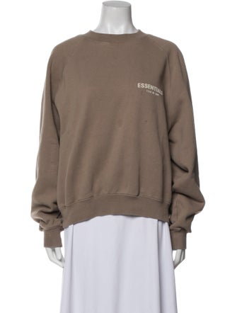 Essentials - Fear of God Crew Neck Long Sleeve Sweatshirt