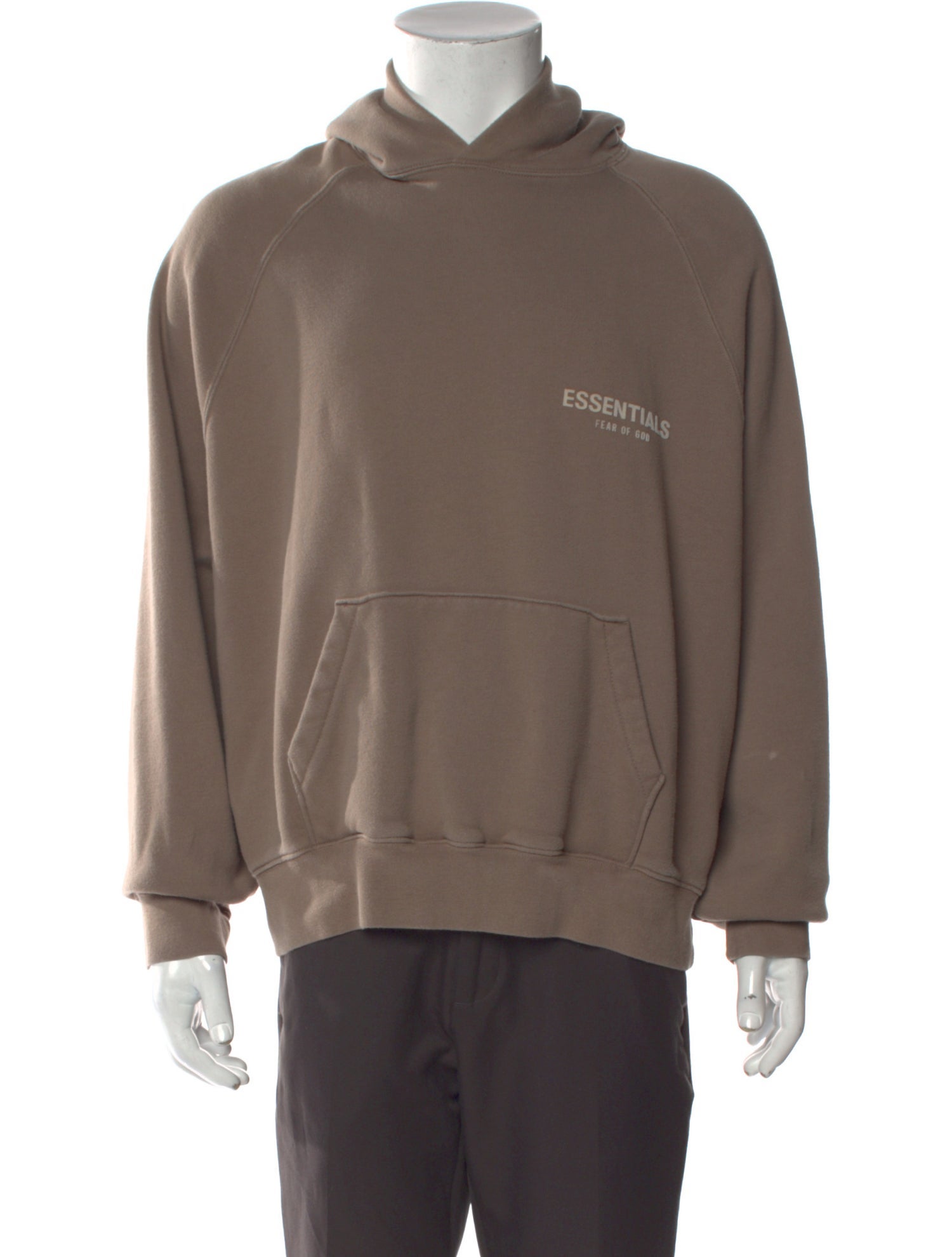 Essentials - Fear of God Graphic Print Crew Neck Hoodie