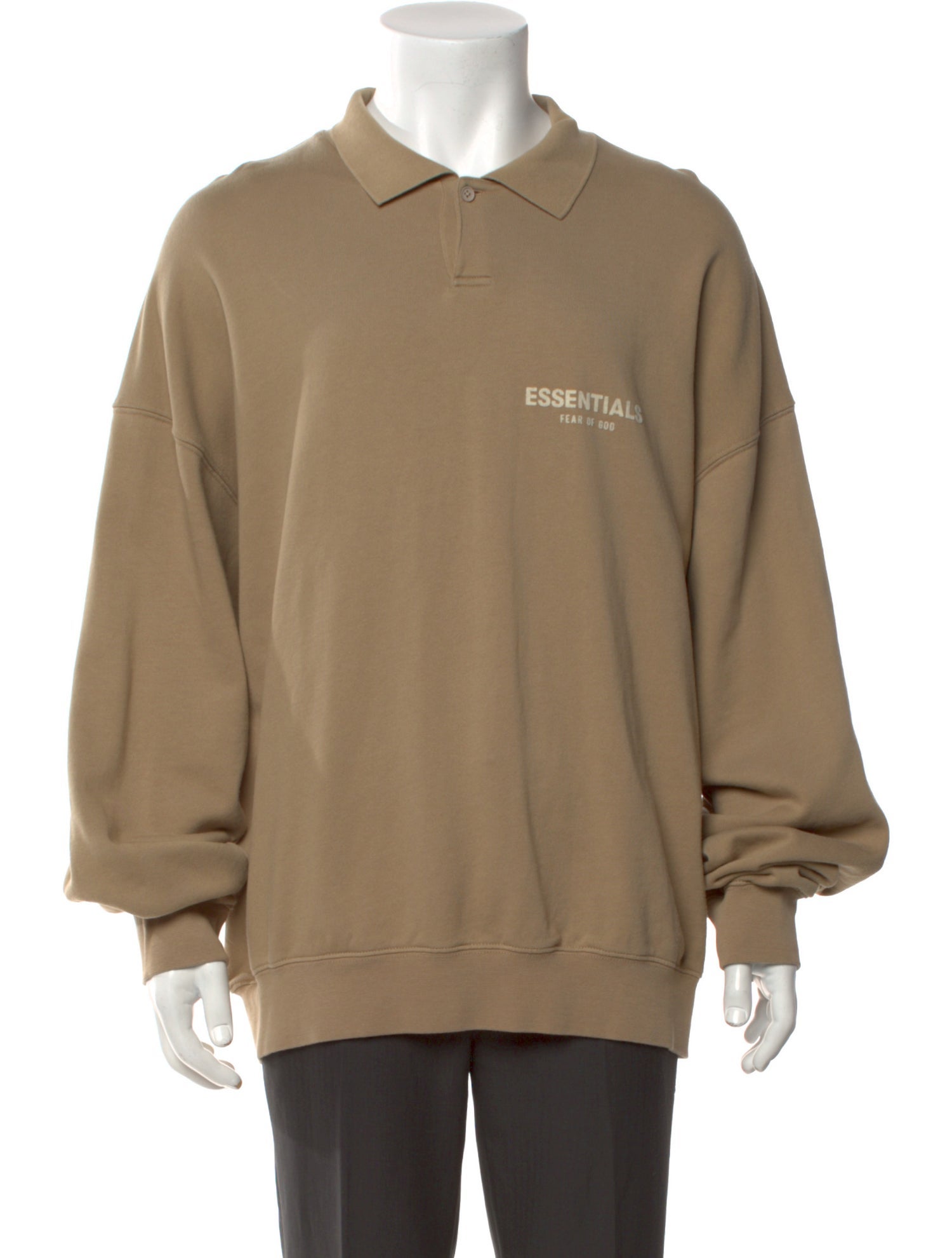 Essentials - Fear of God Crew Neck Long Sleeve Polo Shirt
