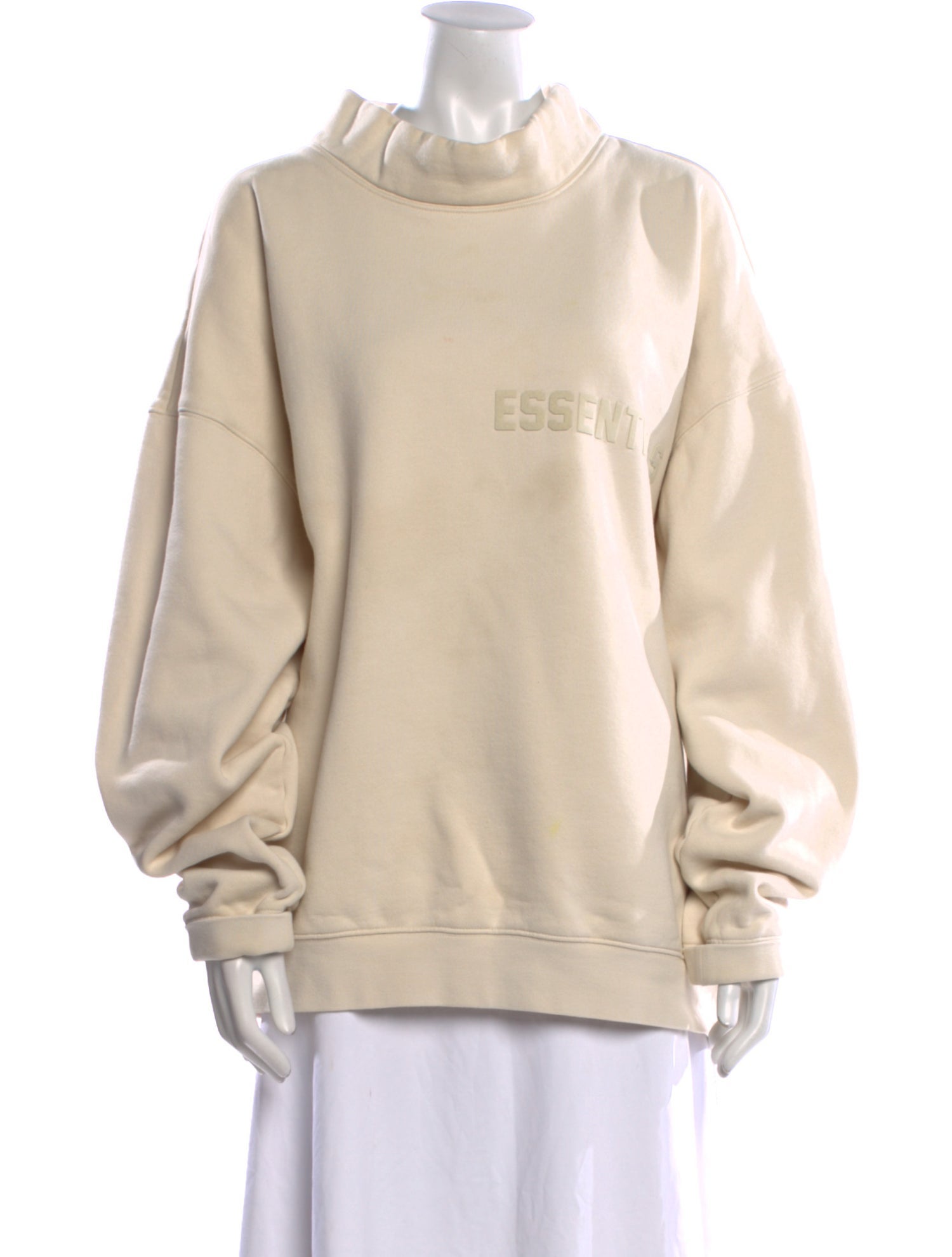 Essentials - Fear of God Mock Neck Long Sleeve Sweatshirt
