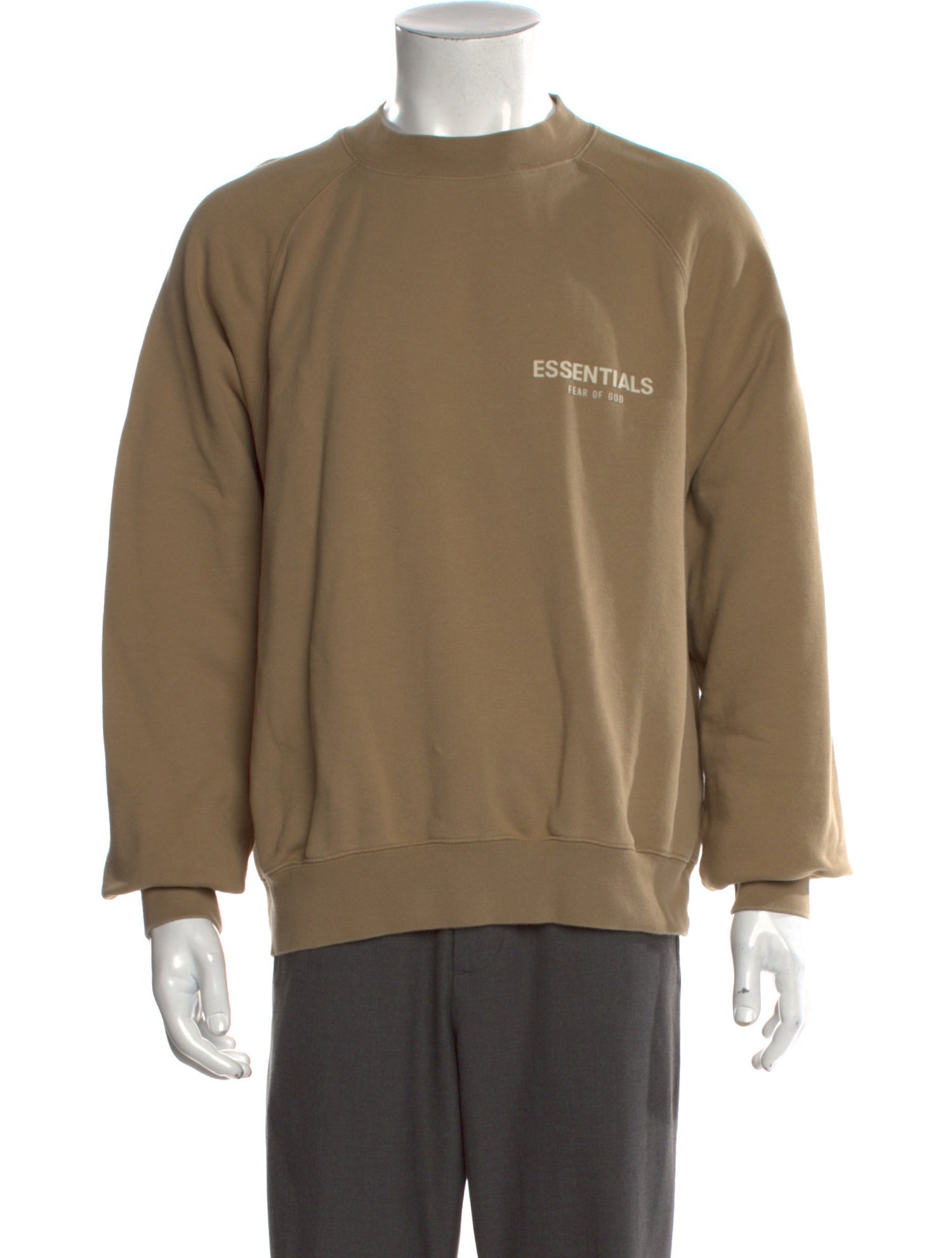 Essentials - Fear of God Graphic Print Crew Neck Sweatshirt