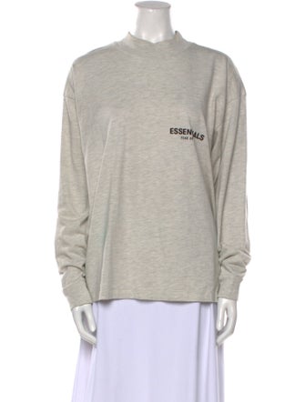 Essentials - Fear of God Graphic Print Crew Neck Sweatshirt