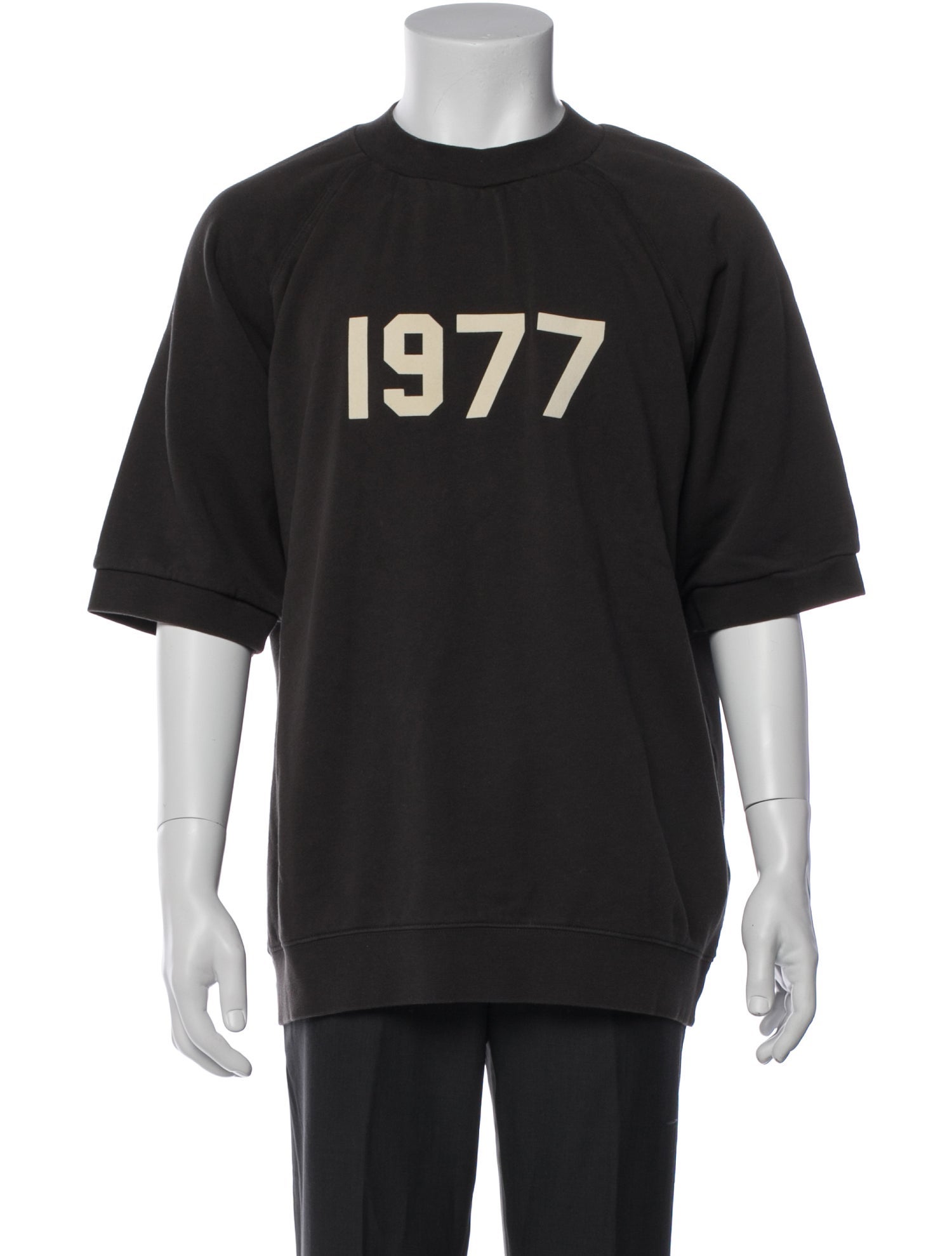 Essentials - Fear of God Graphic Print Crew Neck Sweatshirt