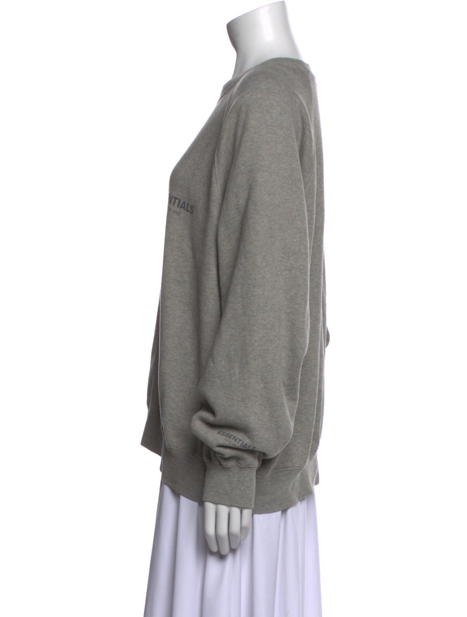 Essentials - Fear of God Graphic Print Crew Neck Sweatshirt