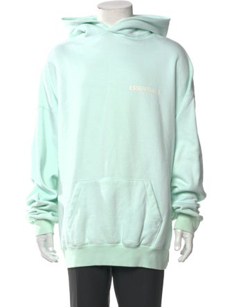 Essentials - Fear of God Signature Logo Graphic Print Hoodie