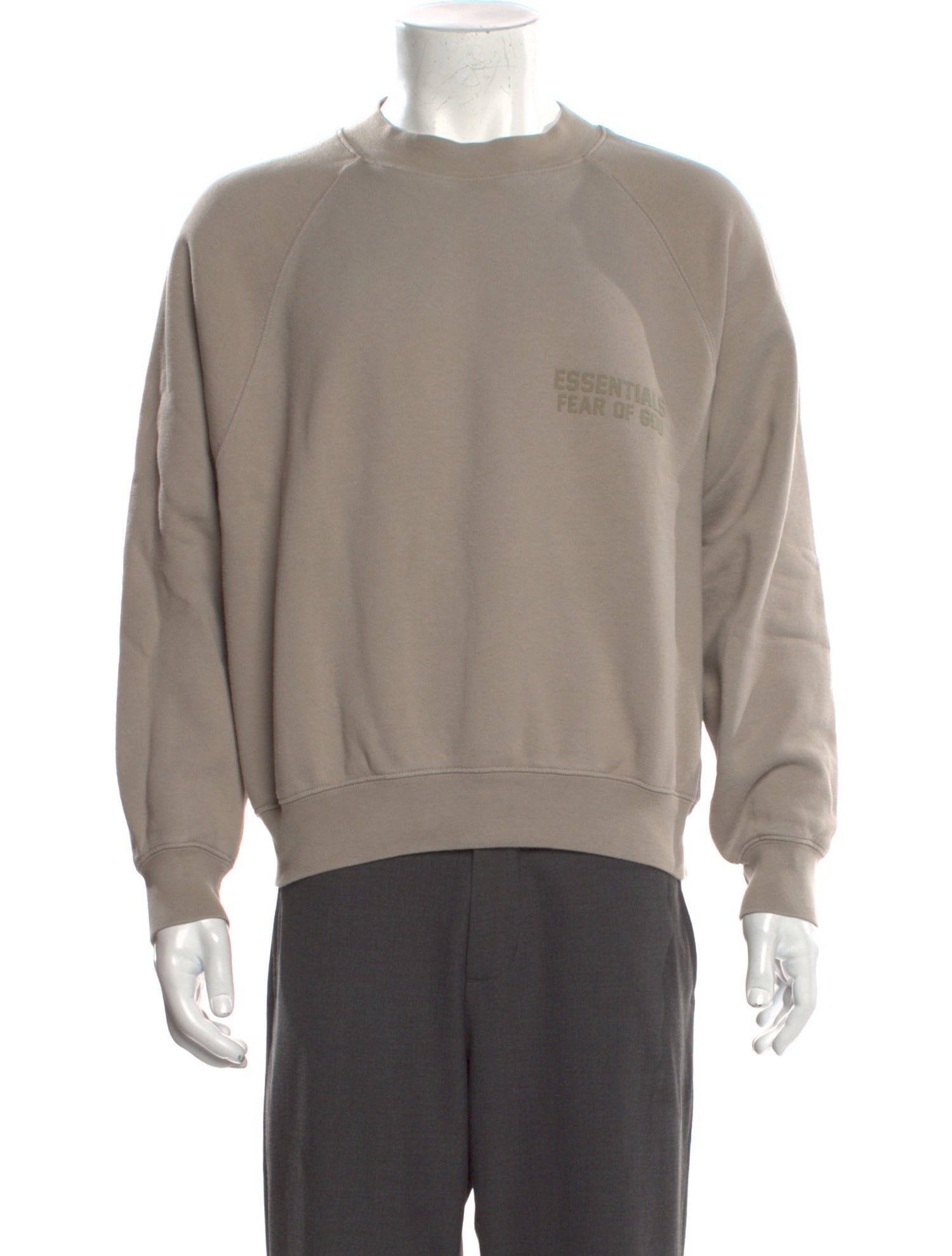 Essentials - Fear of God Graphic Print Crew Neck Sweatshirt