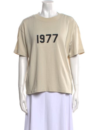 Essentials - Fear of God Graphic Print Crew Neck T-Shirt