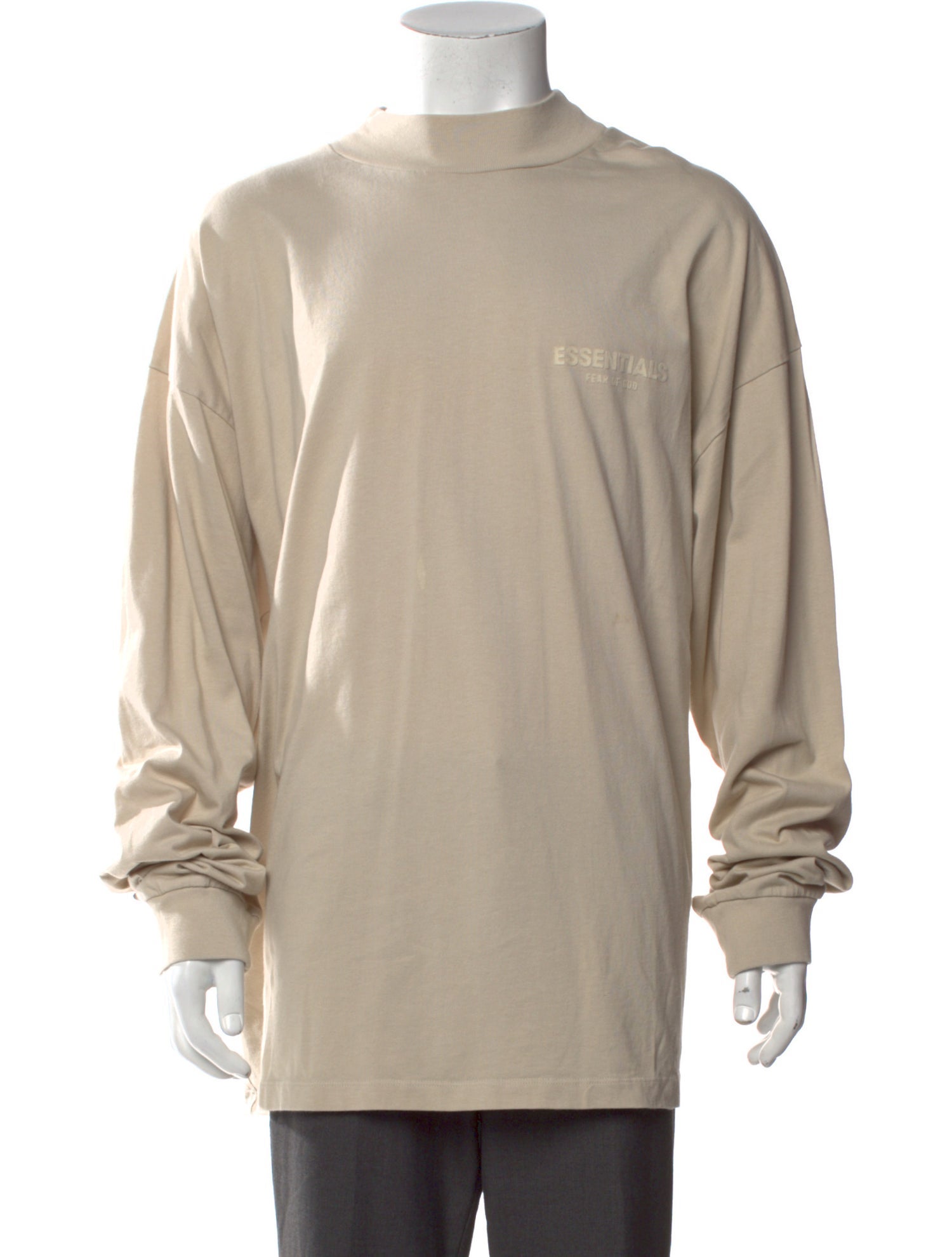 Essentials - Fear of God Mock Neck Long Sleeve T-Shirt