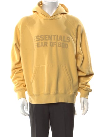 Essentials - Fear of God Graphic Print Crew Neck Hoodie