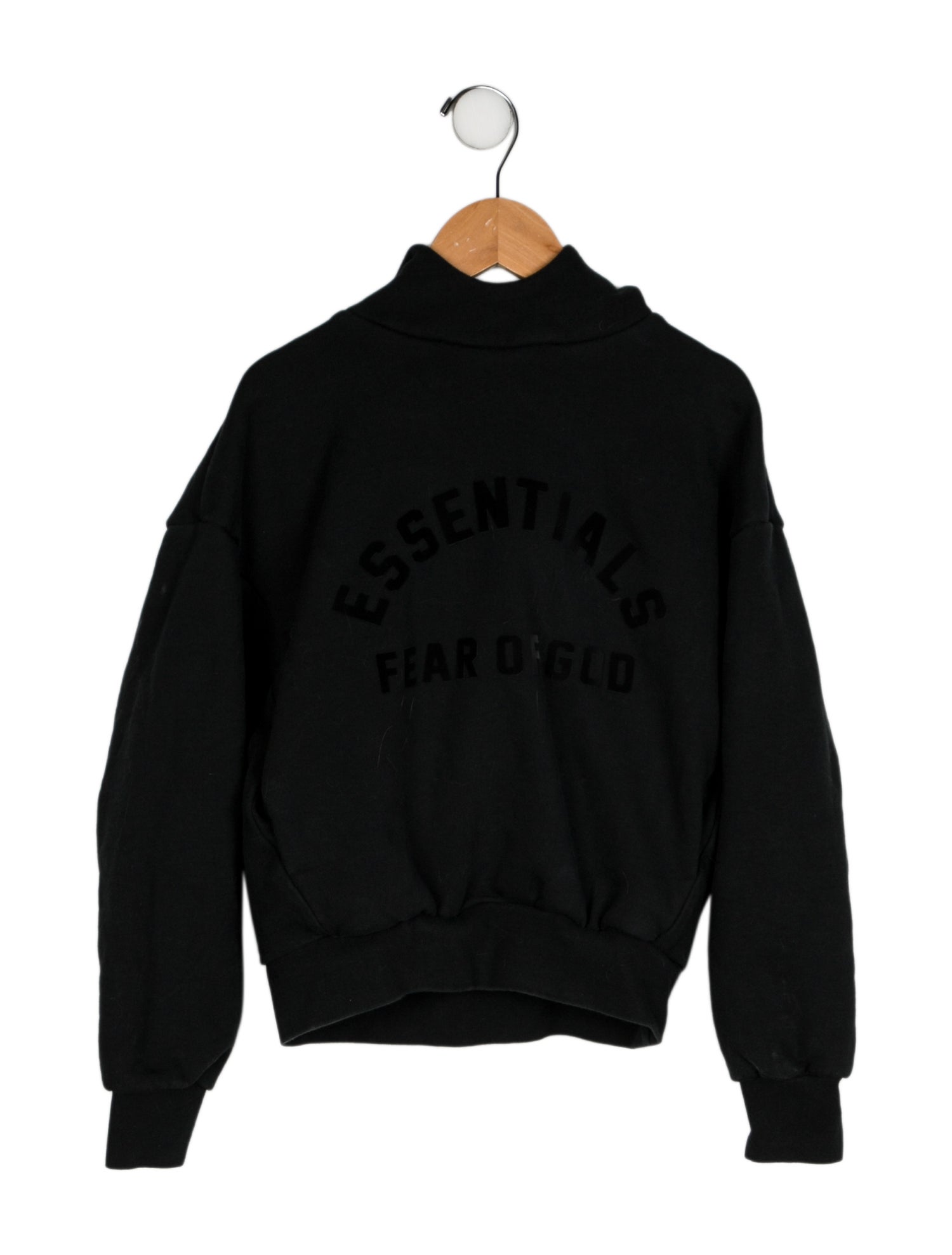 Essentials - Fear of God Kid's Logo Appliqued Hoodie