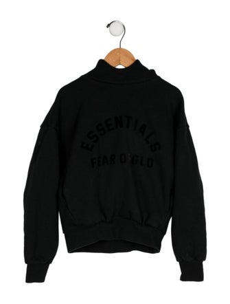 Essentials - Fear of God Kid's Logo Appliqued Hoodie