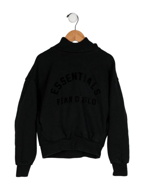 Essentials - Fear of God Kid's Logo Appliqued Hoodie