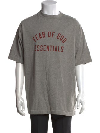 Essentials - Fear of God Graphic Print Crew Neck T-Shirt