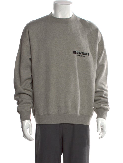 Essentials - Fear of God Logo Graphic Print Sweatshirt