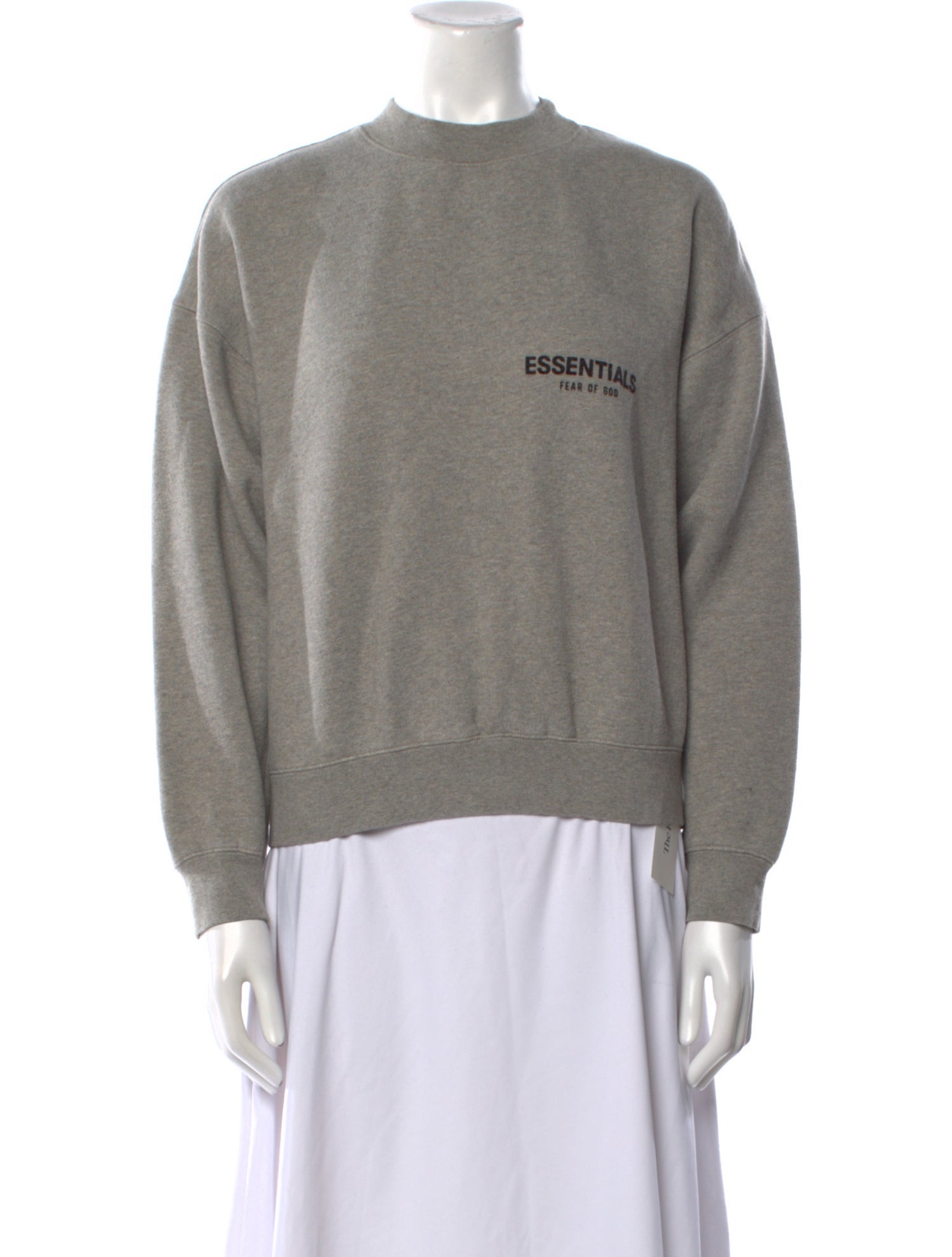 Essentials - Fear of God Graphic Print Crew Neck Sweatshirt