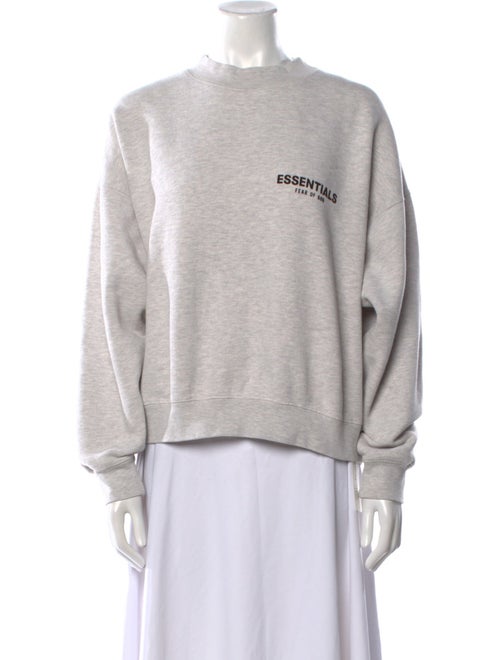 Essentials - Fear of God Graphic Print Crew Neck Sweatshirt