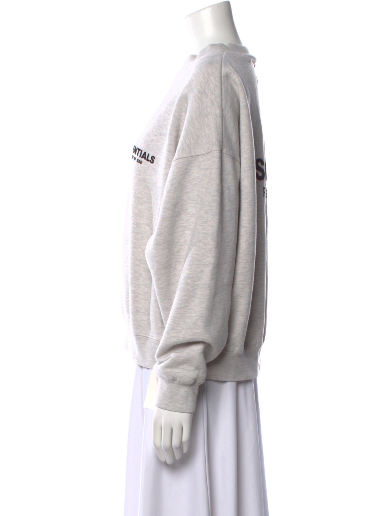 Essentials - Fear of God Graphic Print Crew Neck Sweatshirt