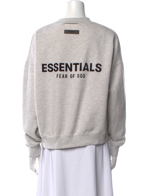 Essentials - Fear of God Graphic Print Crew Neck Sweatshirt