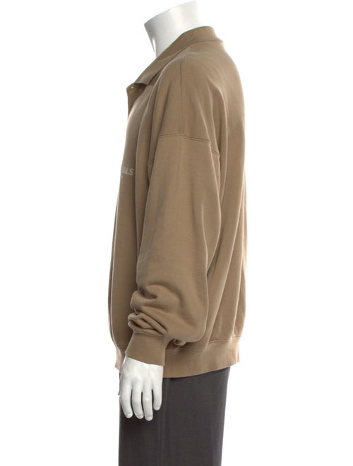 Essentials - Fear of God Logo Graphic Print Polo Shirt