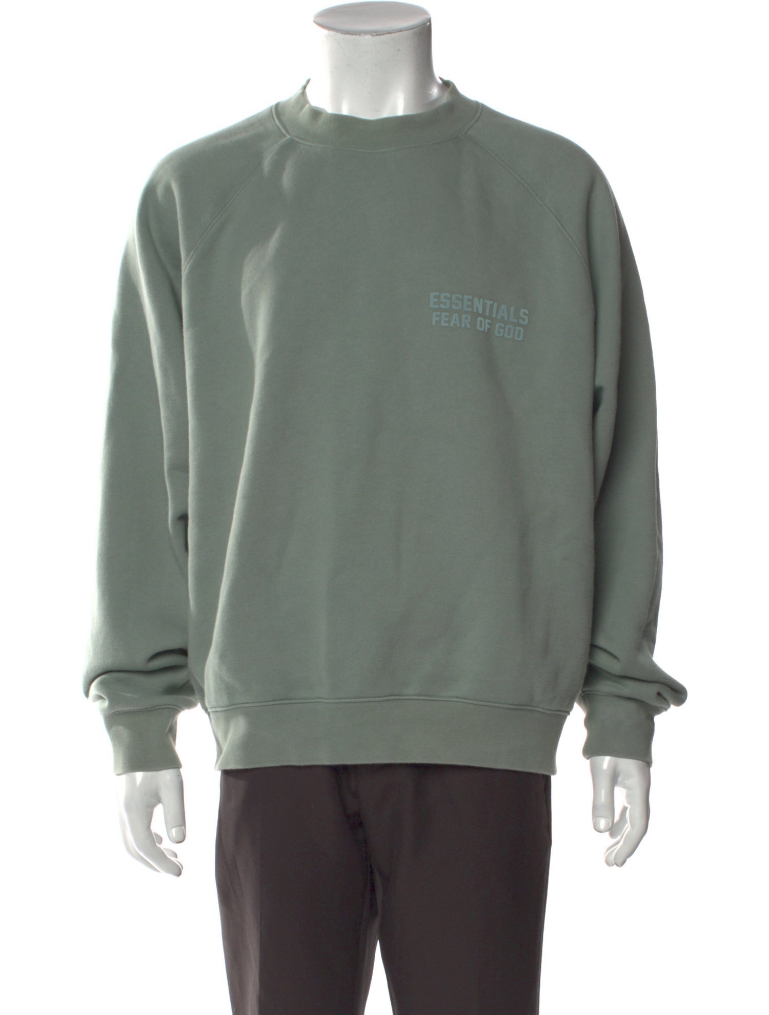 Essentials - Fear of God Graphic Print Crew Neck Sweatshirt