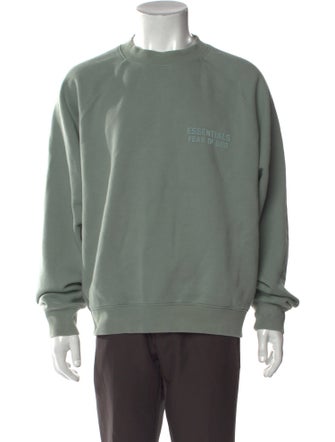 Essentials - Fear of God Graphic Print Crew Neck Sweatshirt