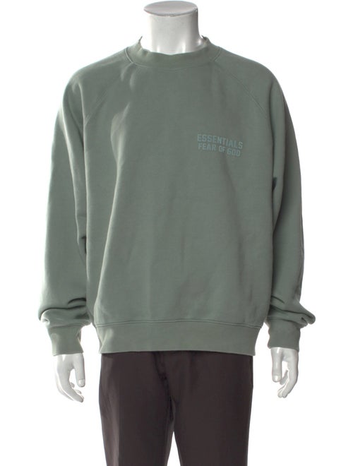 Essentials - Fear of God Graphic Print Crew Neck Sweatshirt
