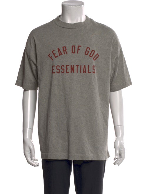 Essentials - Fear of God Graphic Print Short Sleeve Shirt