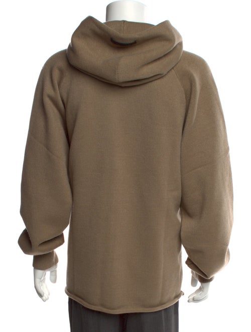Essentials - Fear of God V-Neck Long Sleeve Hoodie